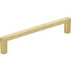 Elements By Hardware Resources 128 mm Center-to-Center Brushed Gold Gibson Cabinet Pull 105-128BG